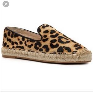 Steven by Steve Madden Leopard calf skin slip on